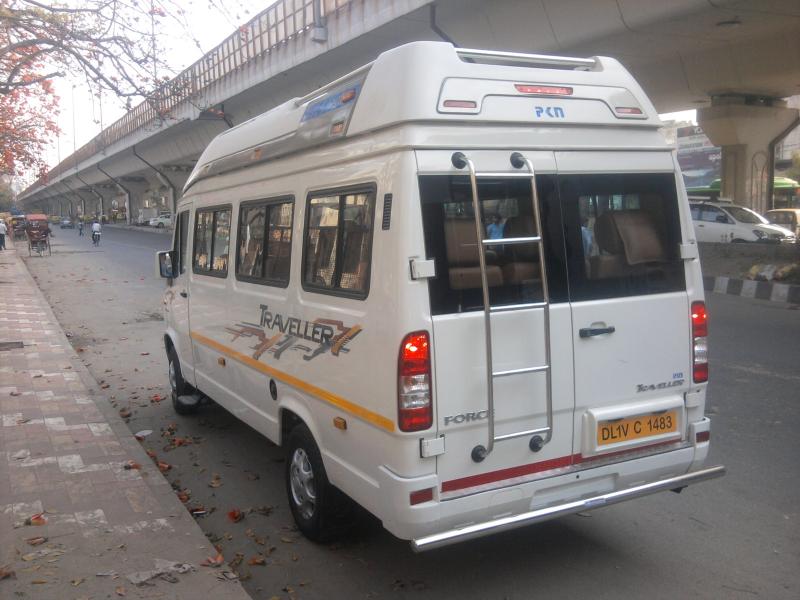 New Tempo Traveller Delhi